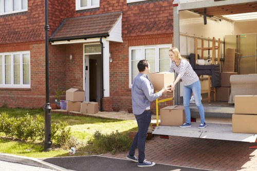 Eco-friendly moving practices in action
