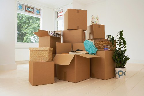 Secure and organized packing materials and boxes